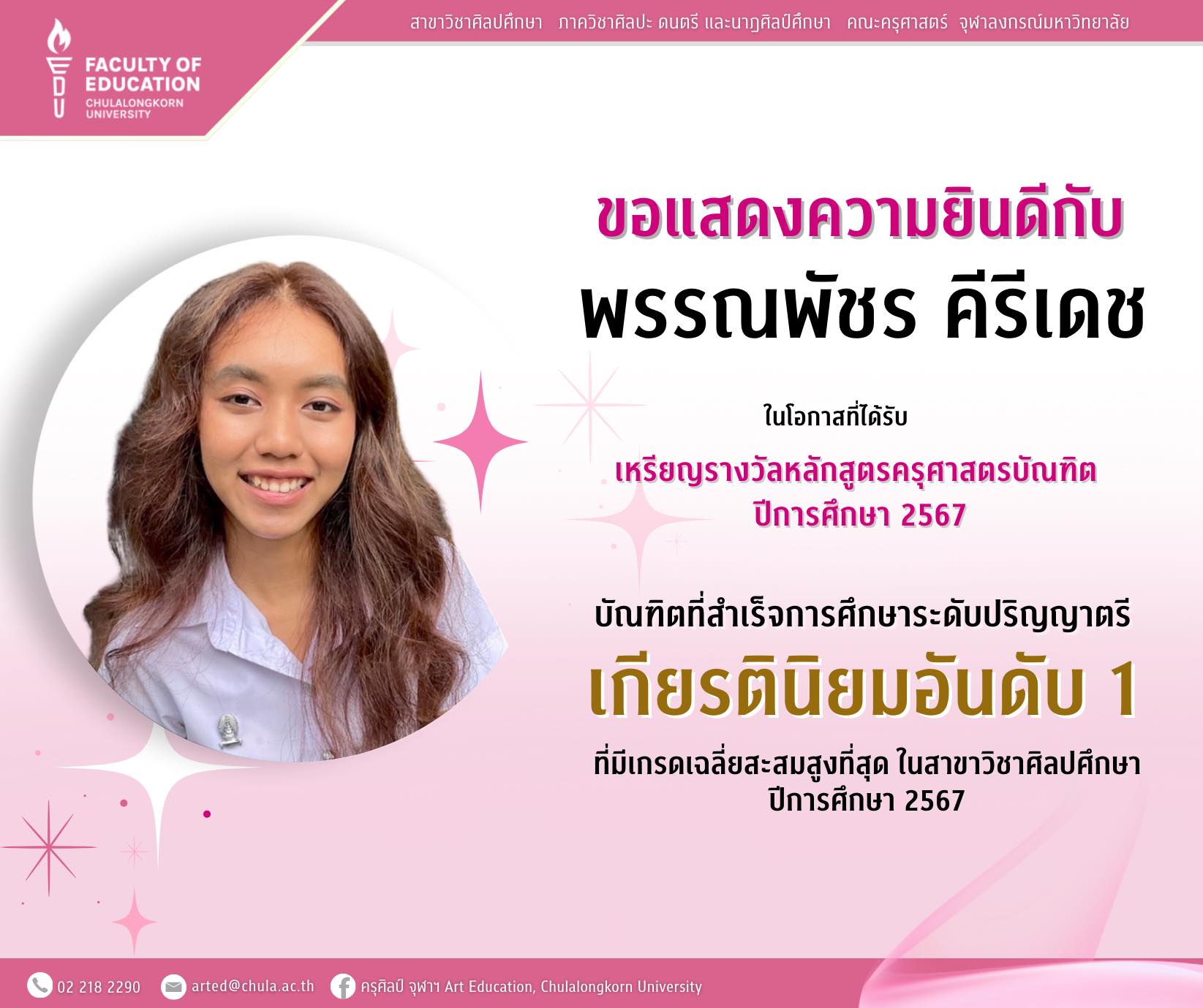 เกียรตินิยมอันดับ1